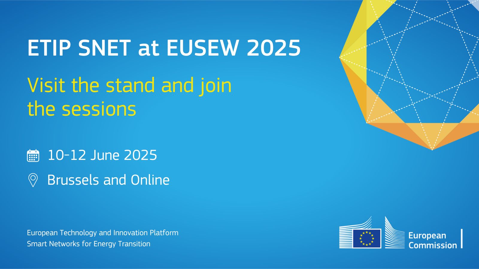 ETIP SNET participation at EUSEW 2025 card