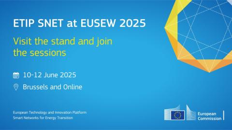 ETIP SNET participation at EUSEW 2025 card